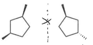 <p>any stereoisomers that are not an enantiomer (not superimposable, not mirror images</p>
