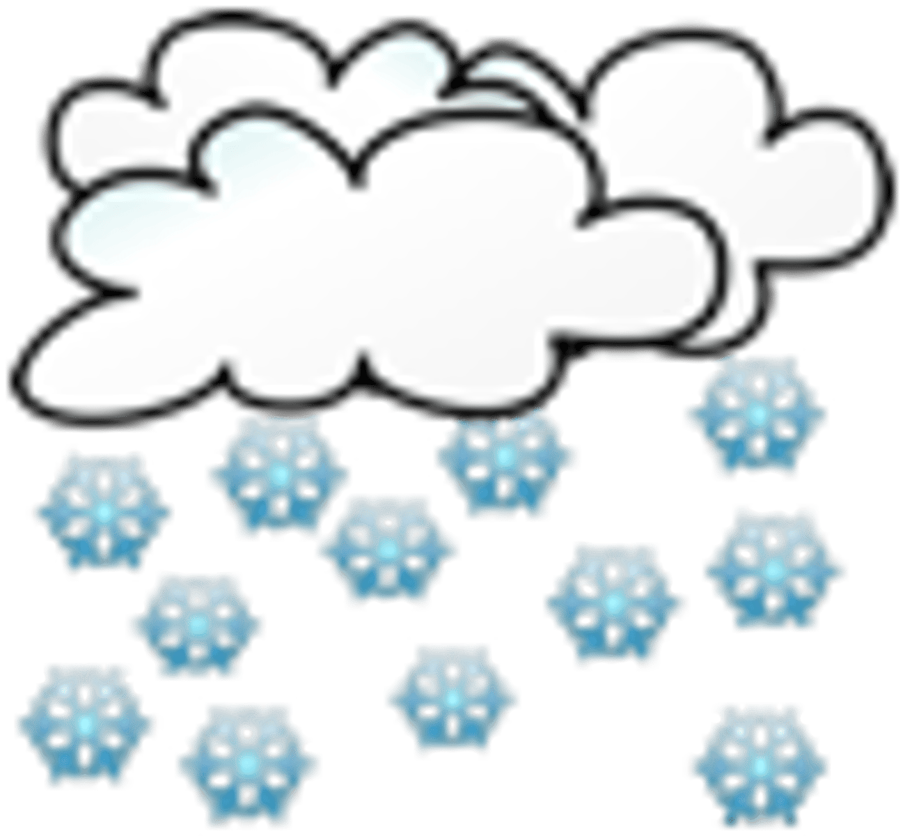 <p>It snowed</p>
