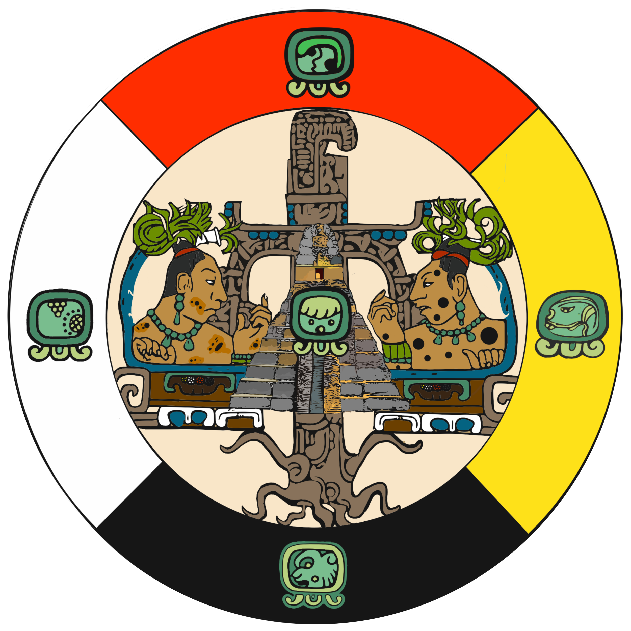 <p>Maya cosmogram</p>