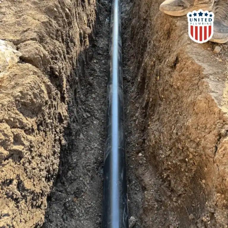 <p><strong><mark data-color="blue" style="background-color: blue; color: inherit;">TYPE OF PLASTIC PIPE:</mark></strong></p><p></p><ul><li><p>A <strong>rigid</strong> usually<strong> black plastic pipe</strong> commonly used in drainage</p></li><li><p><span data-name="key" data-type="emoji">🔑</span> Think: <strong>drainage pipe (black)</strong></p></li></ul><p><strong><mark data-color="yellow" style="background-color: yellow; color: inherit;">1. Common Uses</mark></strong></p><ul><li><p><strong>Drainage, Waste, Vent (DWV)</strong> systems</p></li><li><p>Sewer lines</p></li><li><p>Underground drainage</p></li></ul><p><strong><mark data-color="yellow" style="background-color: yellow; color: inherit;">2. Advantages</mark></strong></p><ul><li><p><span data-name="check_mark_button" data-type="emoji">✅</span> <strong>Impact-resistant</strong> (tougher than PVC in cold temps)</p></li><li><p><span data-name="check_mark_button" data-type="emoji">✅</span> Lightweight &amp; easy to install</p></li><li><p><span data-name="check_mark_button" data-type="emoji">✅</span> Smooth interior → good flow</p></li><li><p><span data-name="check_mark_button" data-type="emoji">✅</span> No corrosion</p></li></ul><p><strong><mark data-color="yellow" style="background-color: yellow; color: inherit;">3. Limitations</mark></strong></p><ul><li><p><span data-name="cross_mark" data-type="emoji">❌</span> Not suitable for <strong>hot water under pressure</strong></p></li><li><p><span data-name="cross_mark" data-type="emoji">❌</span> Poor UV resistance (degrades in sunlight)</p></li><li><p><span data-name="cross_mark" data-type="emoji">❌</span> Usually not used for potable water lines</p></li></ul><p><strong><mark data-color="yellow" style="background-color: yellow; color: inherit;">4. Joints</mark></strong></p><ul><li><p><strong>Solvent cement (glue joints)</strong></p></li></ul><p></p>
