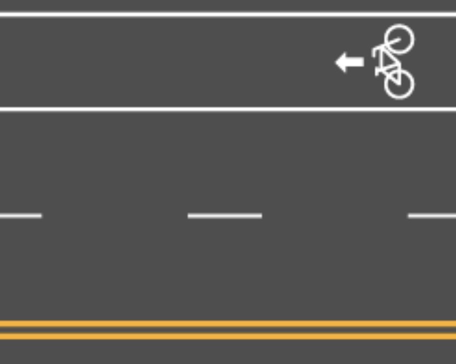 <p>when is it okay to enter a bike lane with your vehicle </p>