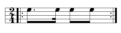 <p>What rhythm pattern is this? </p>