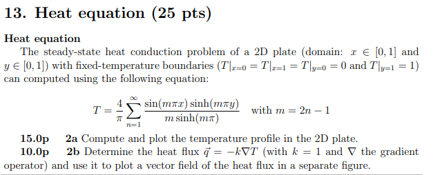 <p>Heat Equation </p>