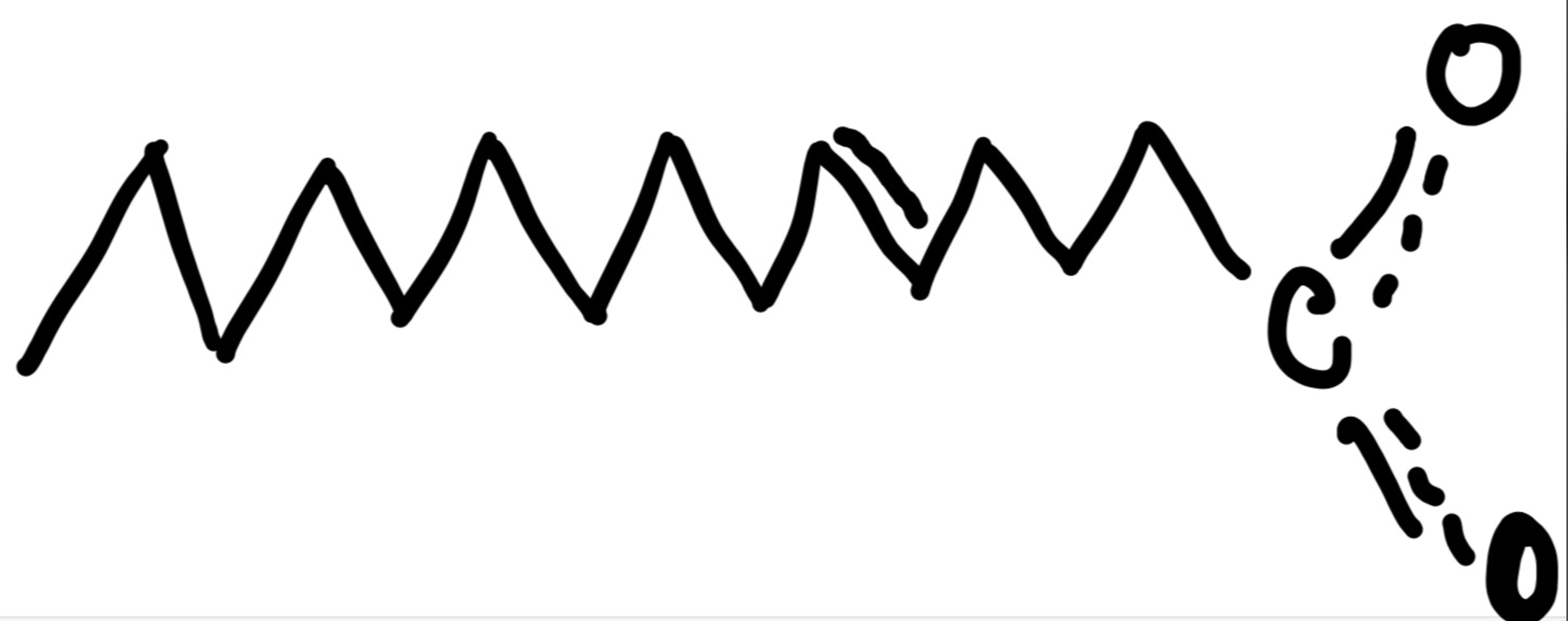 <p>Number the following fatty acids using the omega nomenclature.</p>