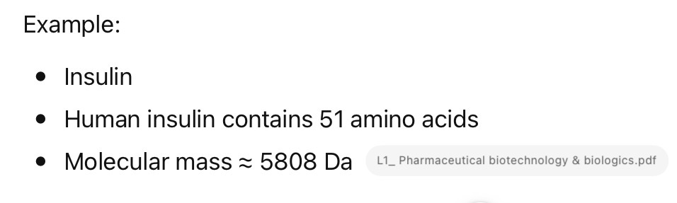 <p><strong><u>Obj. 1</u></strong></p><p>What is Small Molecule and Large Molecule in drug delivery.</p><p><span data-name="small_blue_diamond" data-type="emoji">🔹</span><strong>Q: What is one example of Large Molecule?</strong></p>