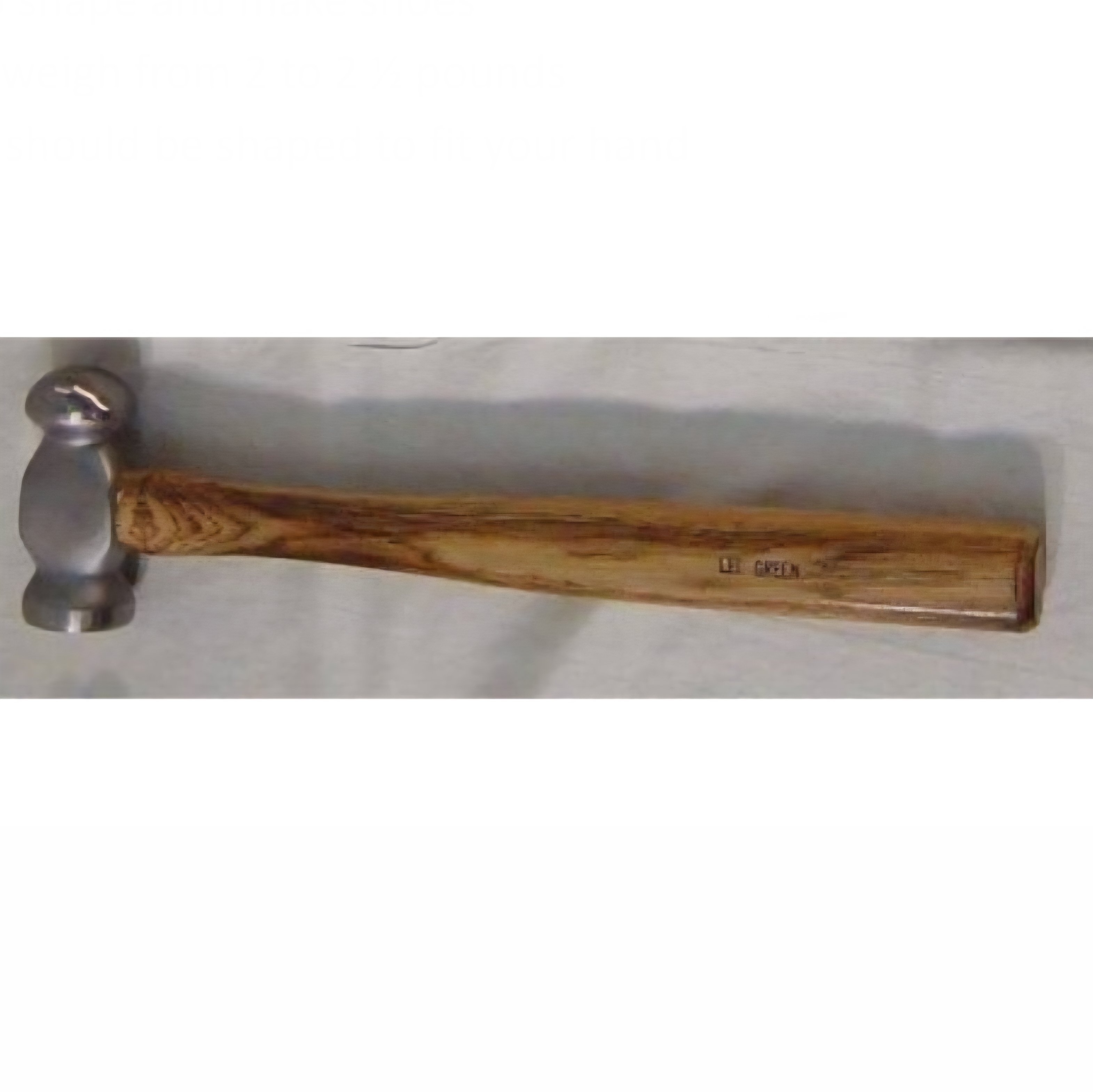 <p>rounding or turning hammer</p>