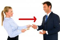 <p>lend, lent, lent</p>
