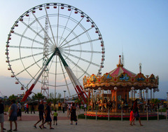 <p>amusement park</p>