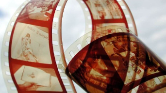 <p>The physical plastic film strips that movies are filmed on, goes in the reel. </p>