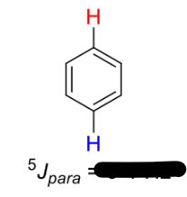 <p>*Para protons don’t really couple </p><p></p>
