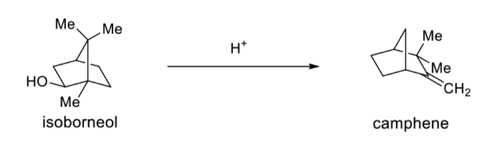 <p>describe the interconversion between these two terpenes</p>