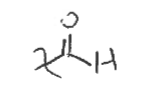 <p>type of carbonyl FG</p><p>C double bonded to O and single bonded to H</p>