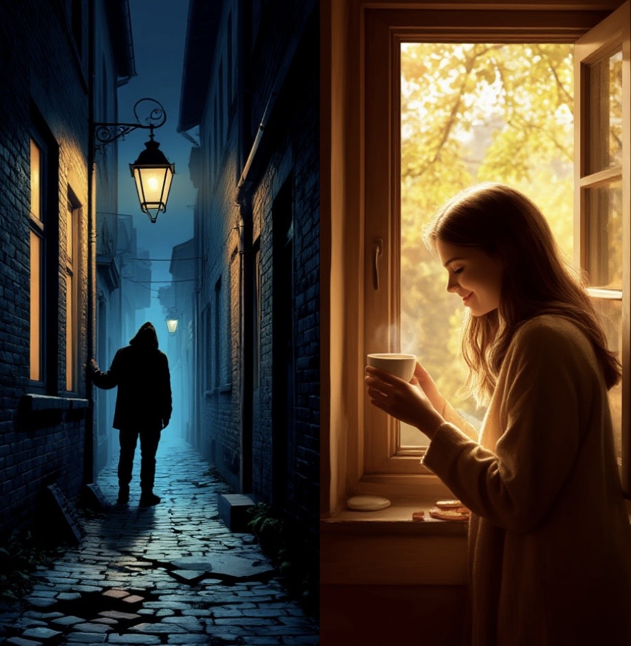 <p>break into</p>