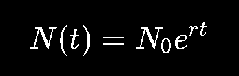 <p>type growth rate </p><p>type e^x on calc</p><p>multiply by time </p><p>multiply by start organsism</p>