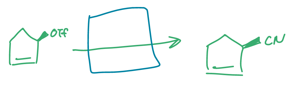 <ol><li><p>how did this reaction take place? </p></li><li><p>fill in what reacted with the molecule (hint: more than 1 step)</p></li></ol><p></p>