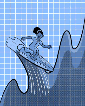 <p>Predicts a future outcome based on the current trend, implying things will end a certain way if nothing changes.</p>