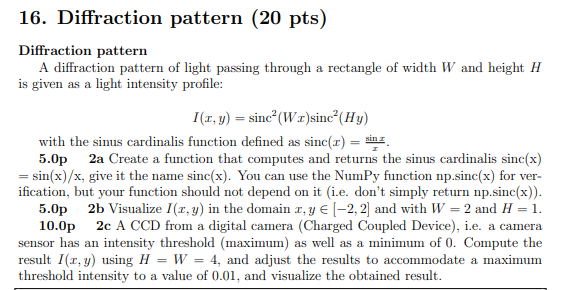 <p>Diffraction Pattern</p>