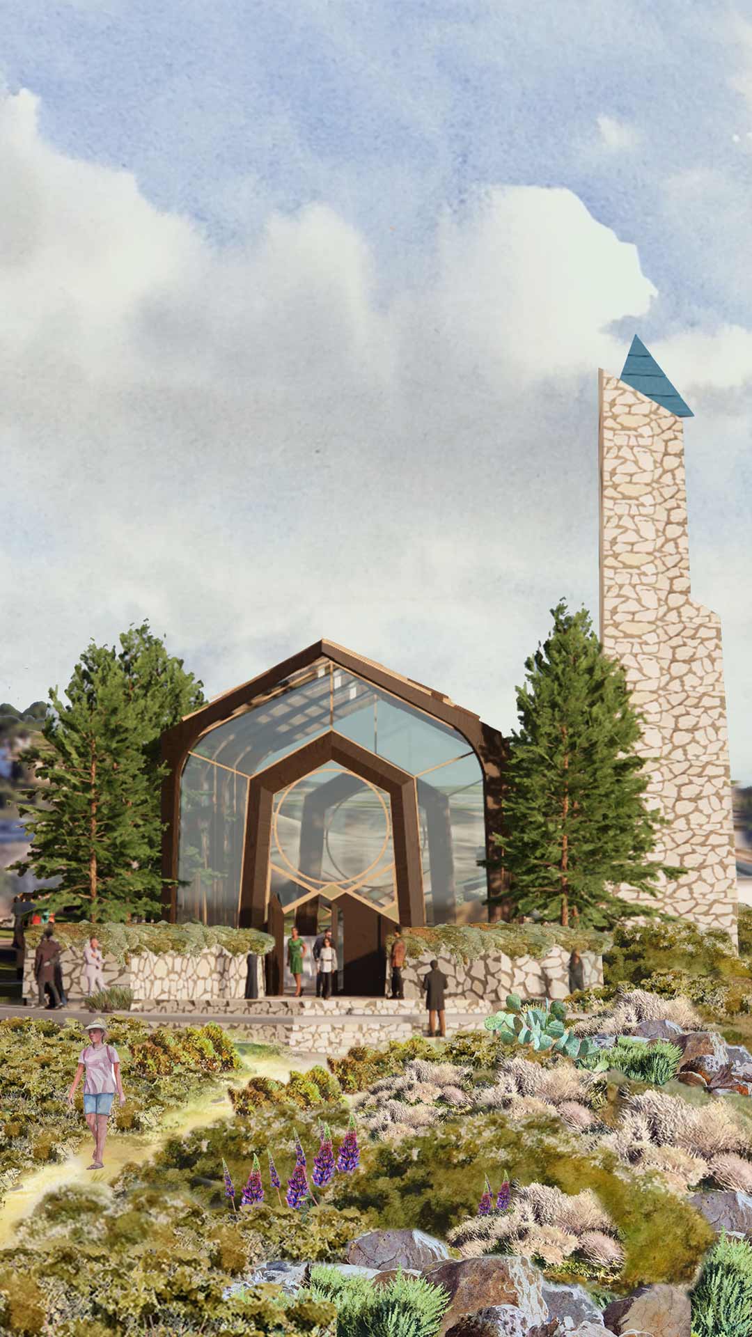 <p>Wayfarers Chapel</p>