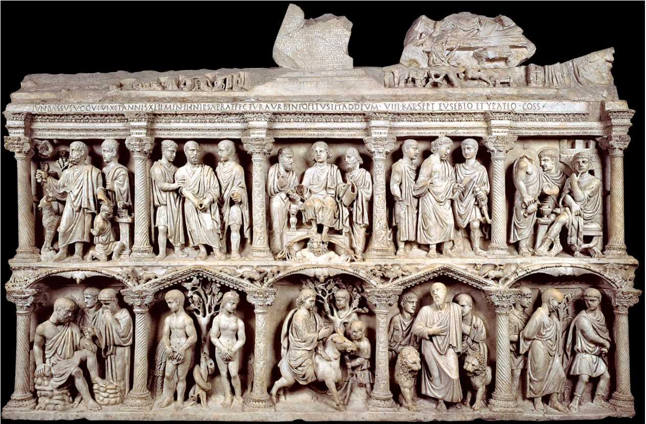 <p>Sarcophagus of Junius Bassus</p>