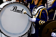 <p>the beat or pattern of sounds in writing</p>