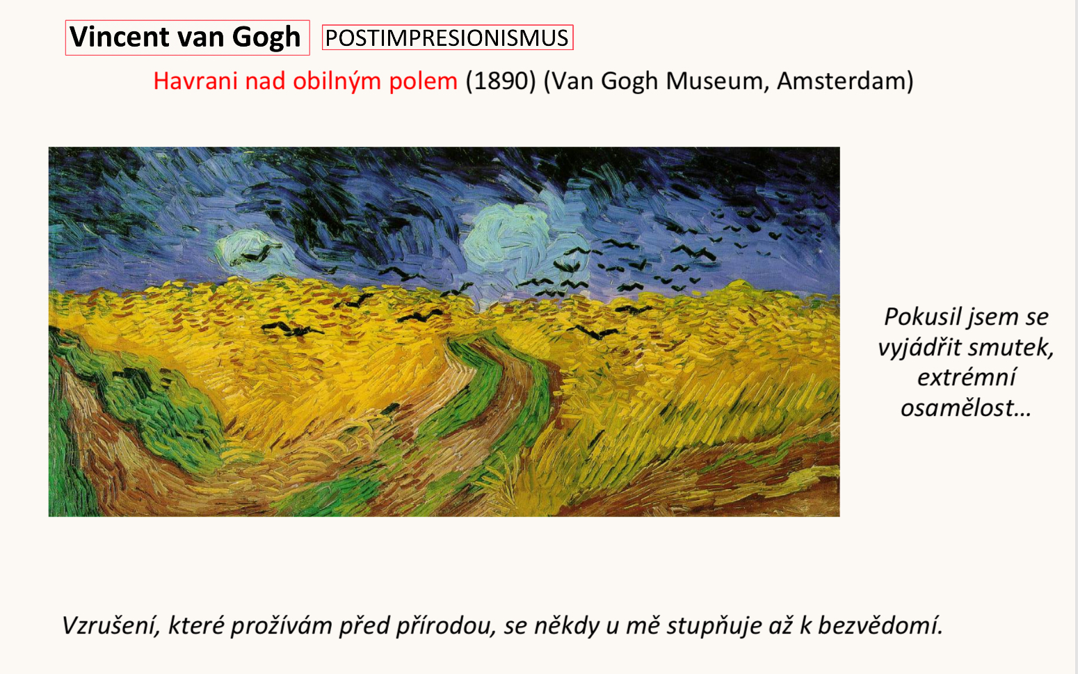<p><strong>POST</strong>IMPRESIONISMUS</p>