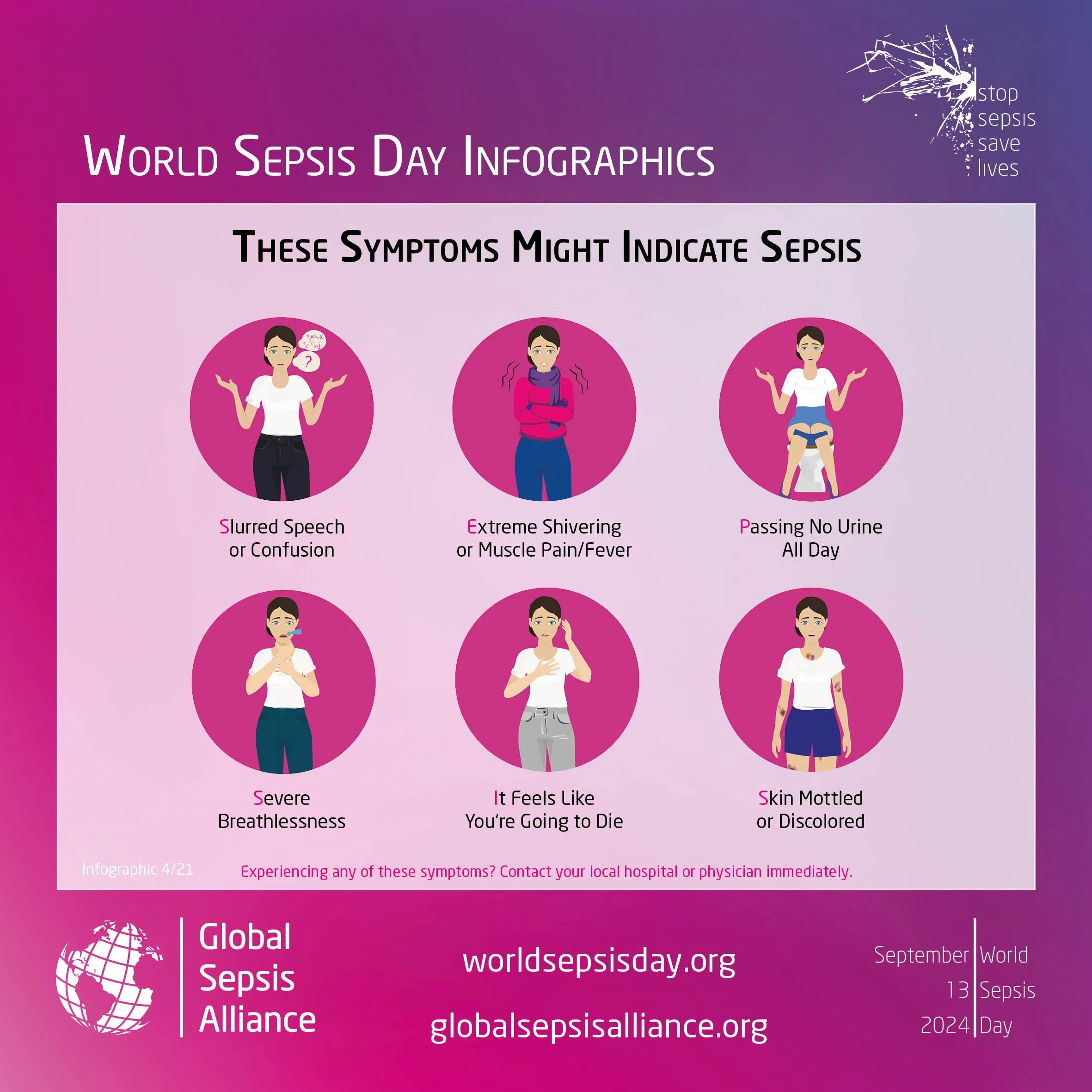 <p>A life-threatening condition that occurs when the body’s response to infection damages its own tissues and organs.</p>