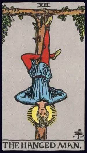 <p>The Hanged Man</p>