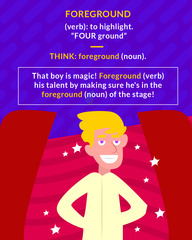 <p>to highlight</p>