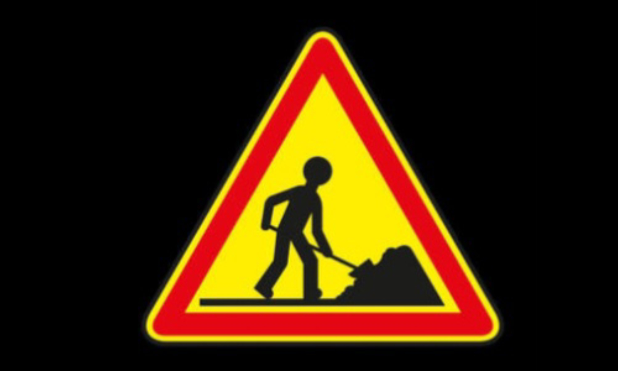 <p>Que signifie le panneau Travaux et quelle est la règle prioritaire ?</p>