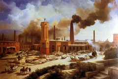 <p>increasingly industrial production has been moved in Asia and Latin America as other nations turn to knowledge based economies</p><p>Asia examples--Vietnam, Bangladesh</p><p>Latin America--Mexico, Honduras</p>