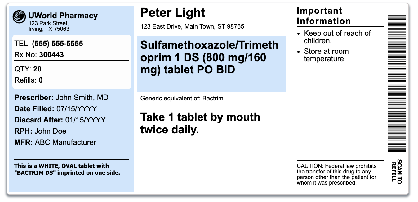 <p>PL is a 41-year-old male who comes to the pharmacy with the following new prescription. </p><p></p><p>Which of the following counseling points should be discussed with the patient regarding this medication?</p>