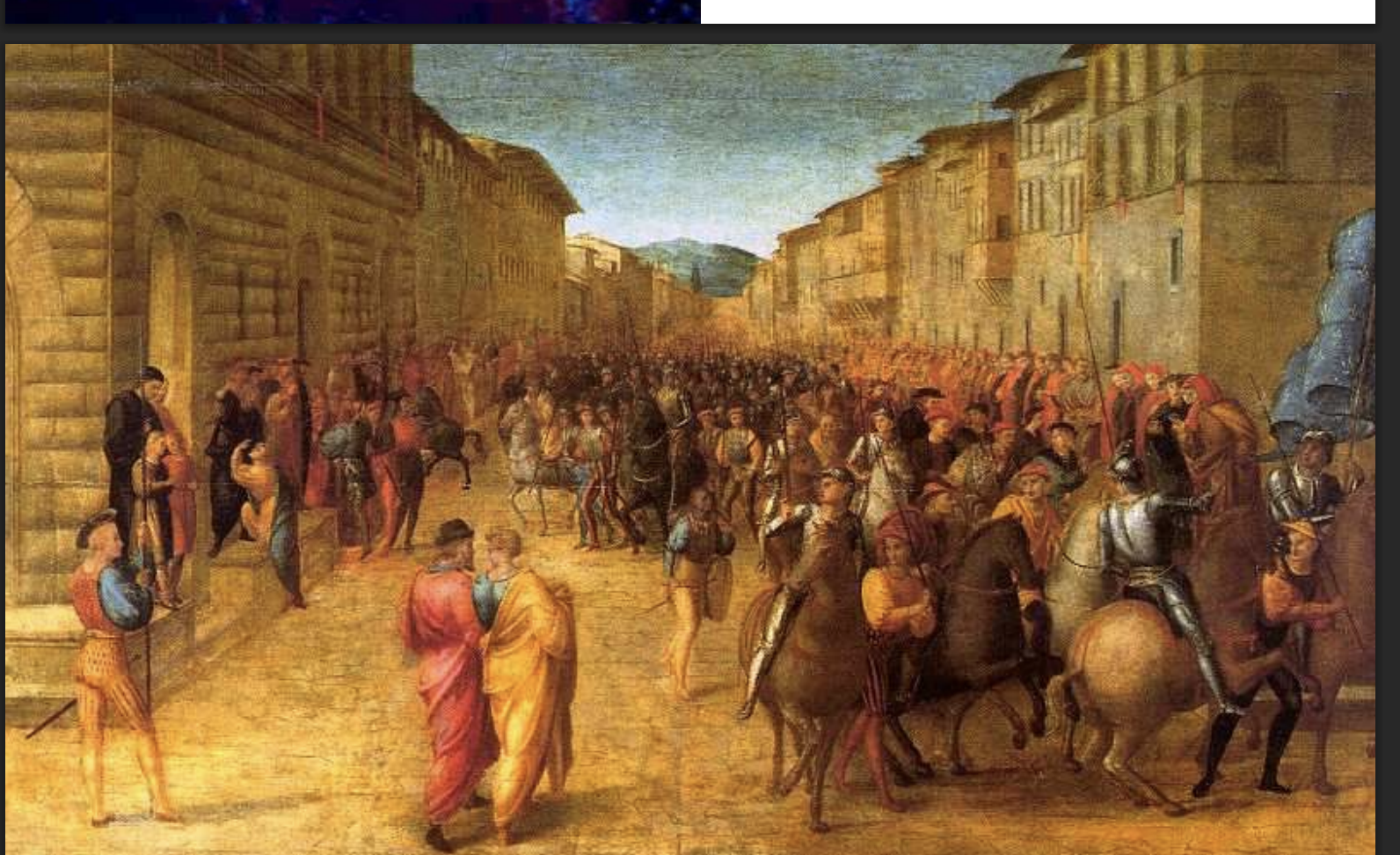<p>The French Army in Firenze in 1494</p>