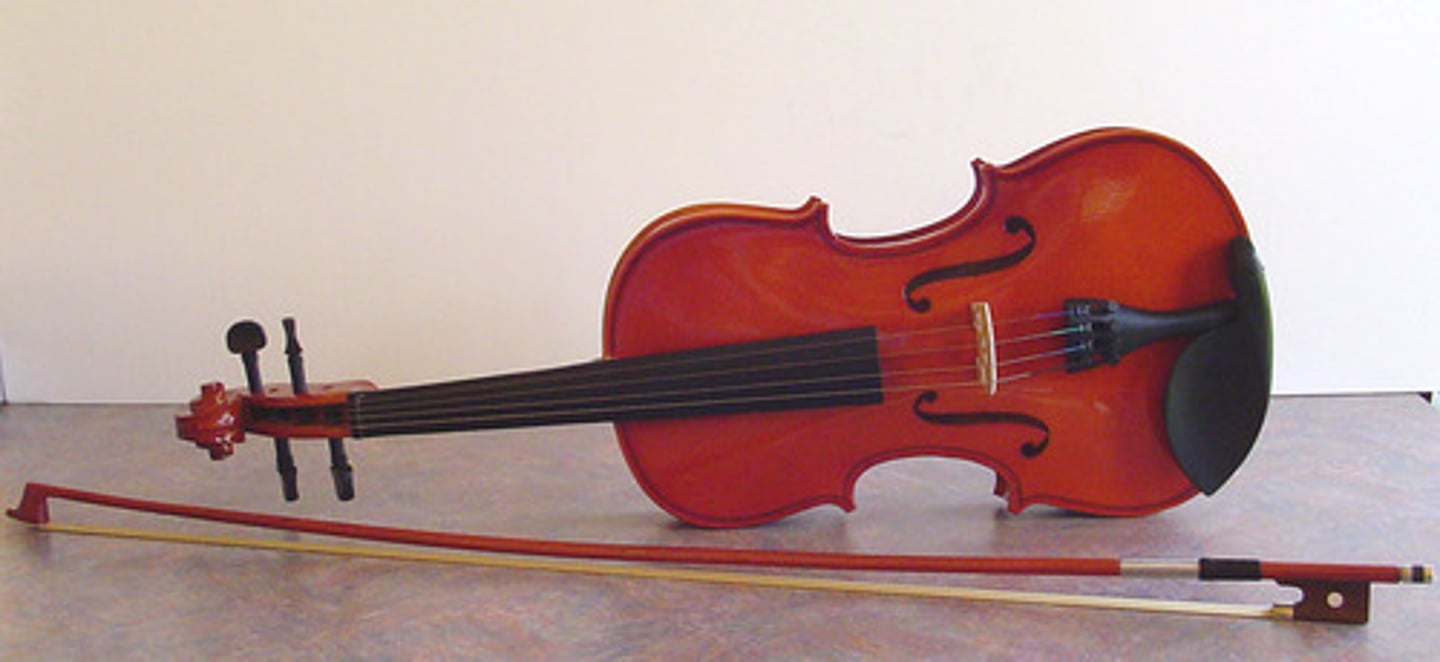 <p>This famous violin has golden ratio proportions.</p>