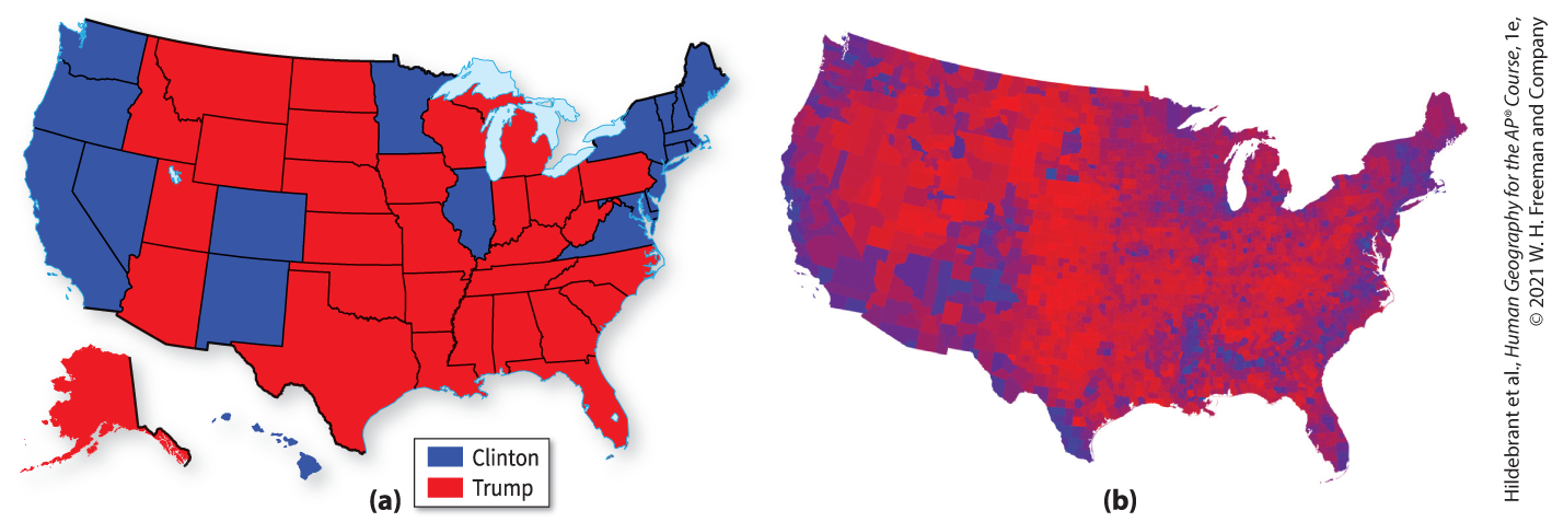 <p>choropleth maps</p>