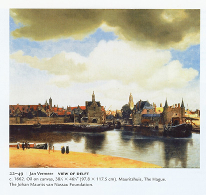 <p>Name of artist, art, and years completed</p>