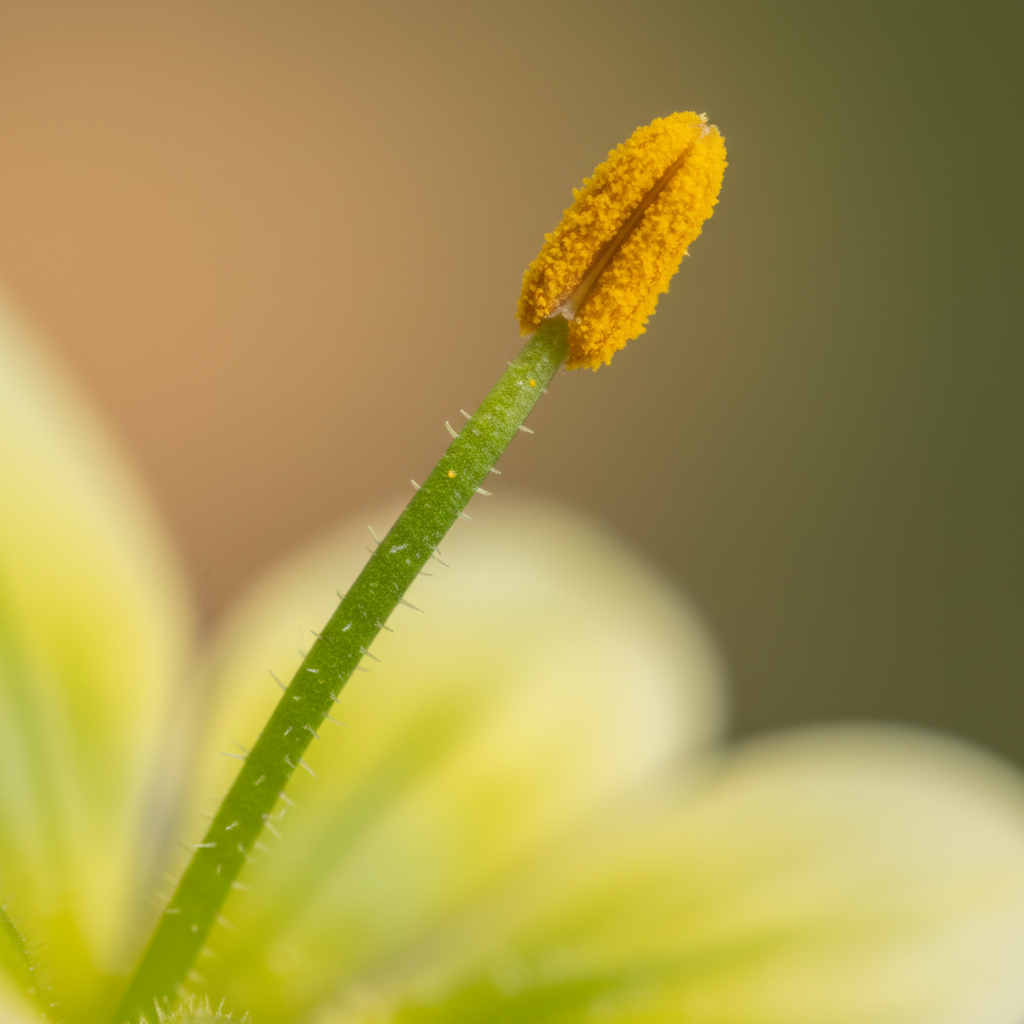<p>The thin portion that makes up part of the stamen.</p>