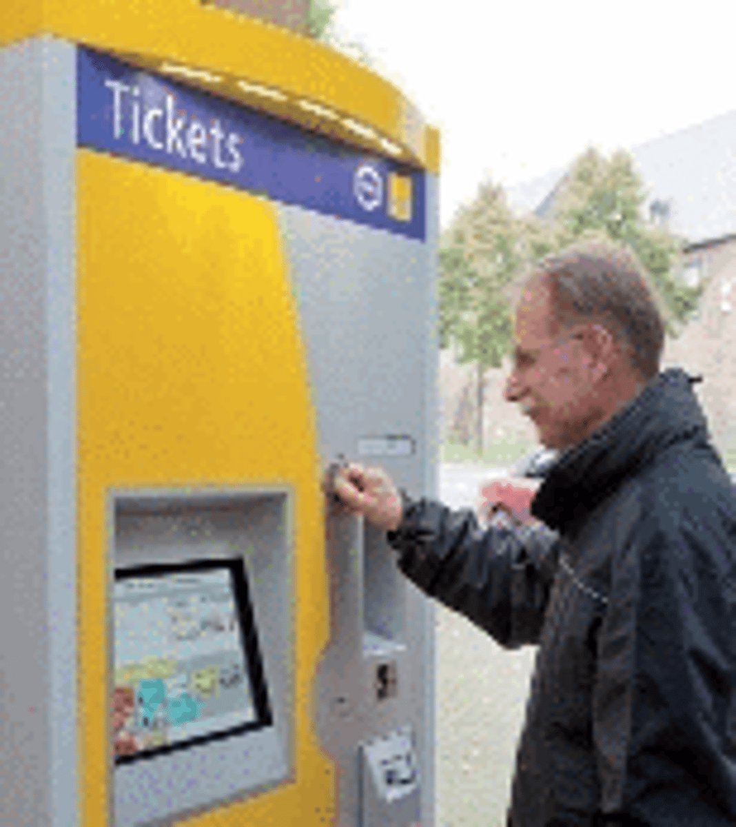 <p>ticket machine</p>
