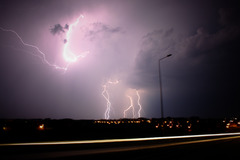 <p>it's bad weather/stormy</p>