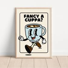 <p><strong>Fancy a cuppa tea later? </strong>(a cup of tea)</p>