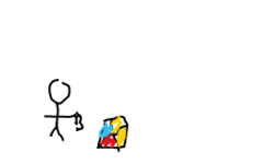 <p>Cuando yo era joven(young), me gustaba colorear frecuentemente.</p>