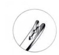 <p>contain a slit to ease threading </p>
