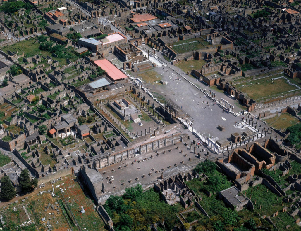 <p>Forum Temple of Jupiter (capitolium) Basilica</p>