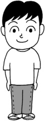 <p>おとこのこ boy</p>
