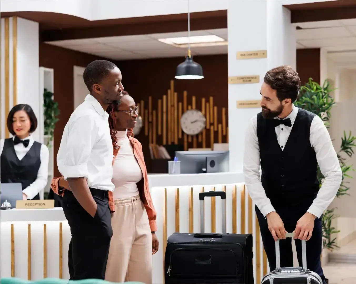 <p>check in</p>