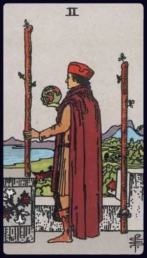 <p>Two of Wands</p>
