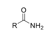 N does not have any R groups attached to it