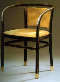 <p>OTTO WAGNER</p><ul><li><p>Sillón para</p><p>oficina de</p><p>telégrafos</p></li></ul><p></p>
