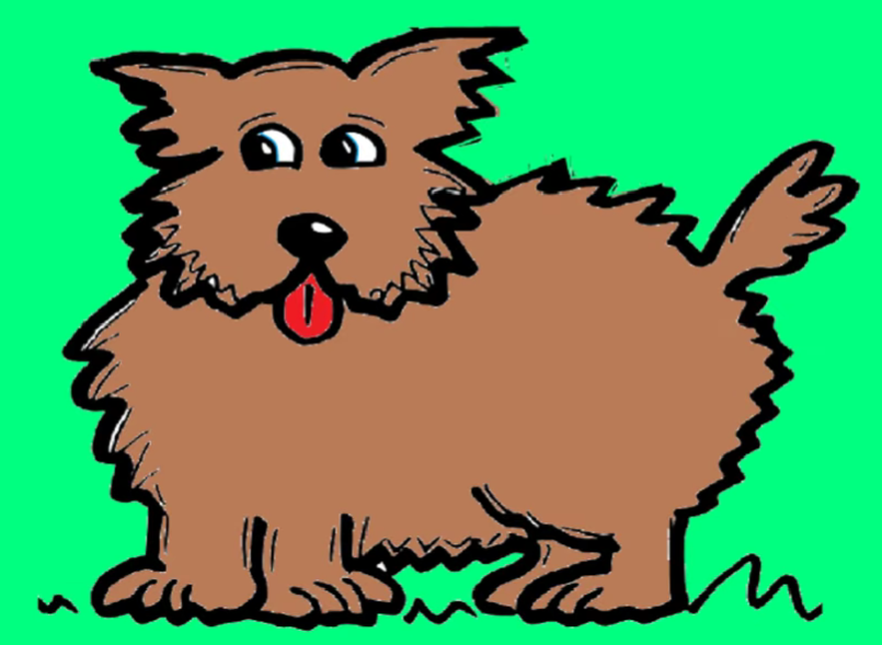 <p>Ist der Hund dick oder dünn?</p>