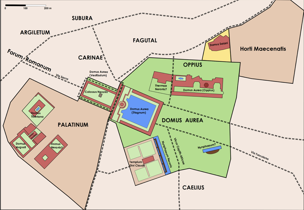 <p>Domus Aurea — Nero’s golden house</p>