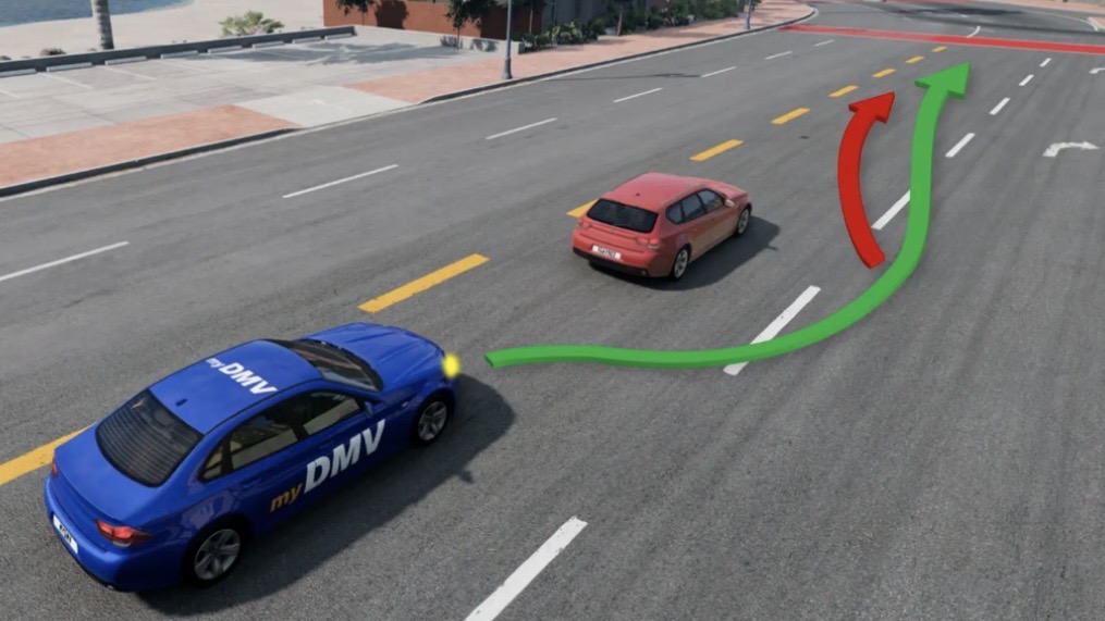 <p>When you want to overtake and pass another vehicle you should</p>